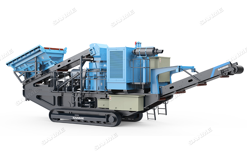 天博MP-C系列履带移动圆锥式破碎站 天博MP-C系列履带移动圆锥式破碎站