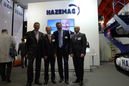 Ϻ첩¹HAZEMAGϲչʽɹIntermat 2012չ