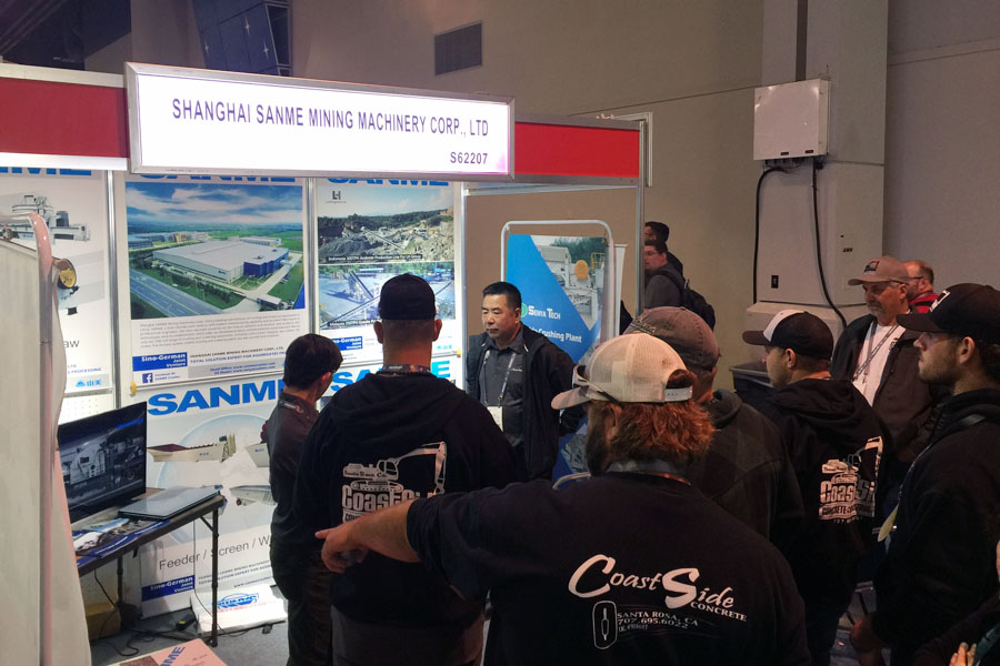 鵲ס߳ȥĽŲ첩ɷ̻е(CONEXPO-CON/AGG)չʾƷ