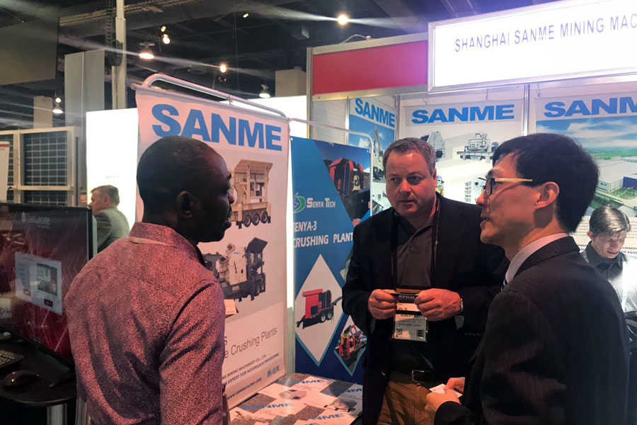 鵲ס߳ȥĽŲ첩ɷ̻е(CONEXPO-CON/AGG)չʾƷ