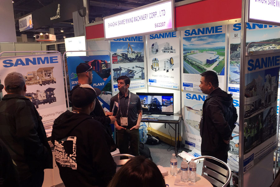 鵲ס߳ȥĽŲ첩ɷ̻е(CONEXPO-CON/AGG)չʾƷ