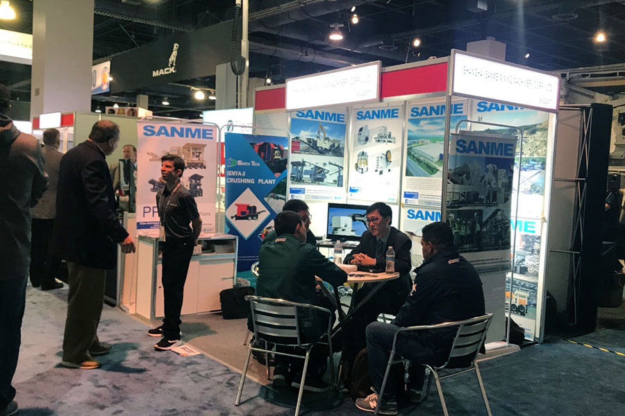 鵲ס߳ȥĽŲ첩ɷ̻е(CONEXPO-CON/AGG)չʾƷ