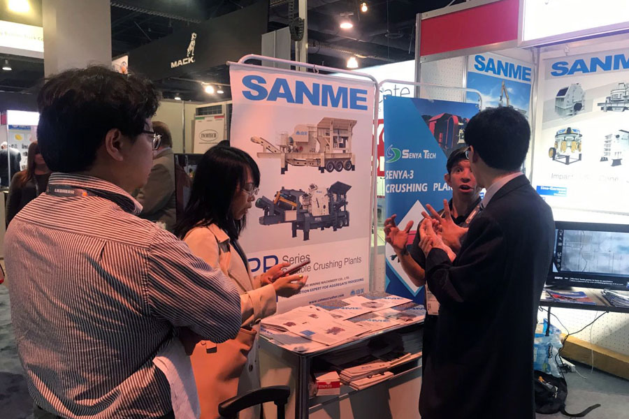 鵲ס߳ȥĽŲ첩ɷ̻е(CONEXPO-CON/AGG)չʾƷ