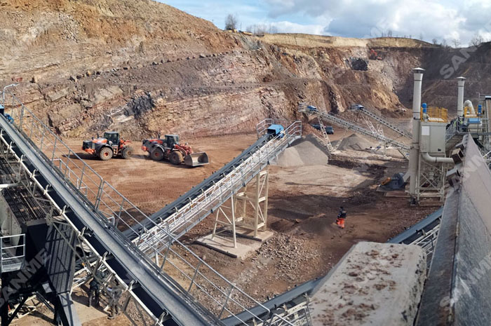 砂石骨料生产线 砂石骨料生产线