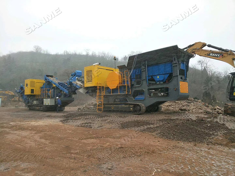 移动破碎站 移动破碎站