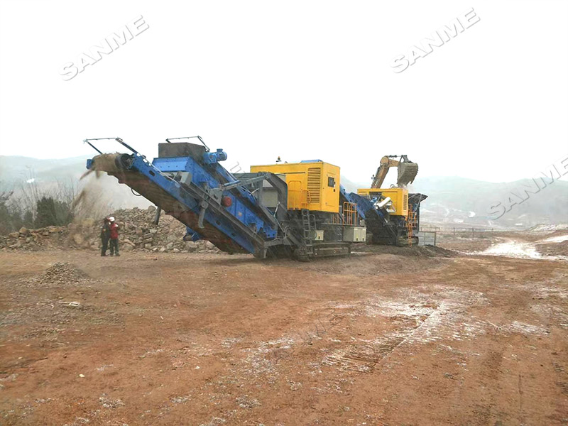 移动破碎站 移动破碎站