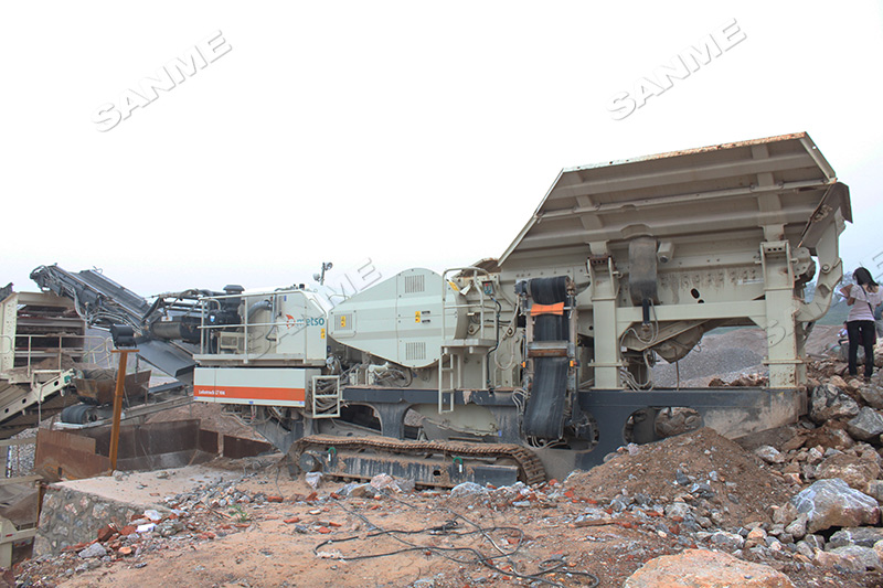 移动式制砂机 移动式制砂机